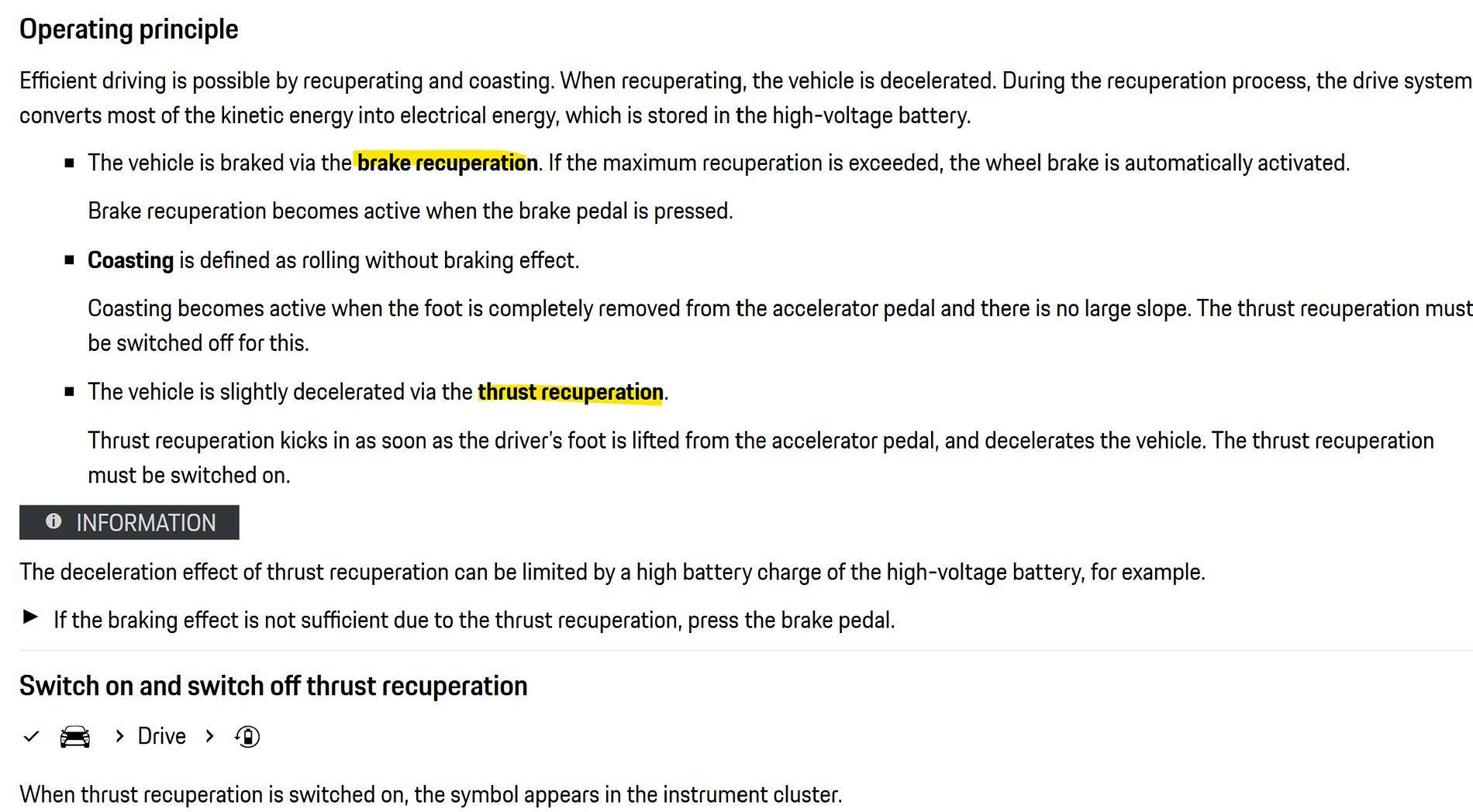 Electric Macan EV Regeneration / Regenerative Braking in Macan EV? 1726276767484-f1