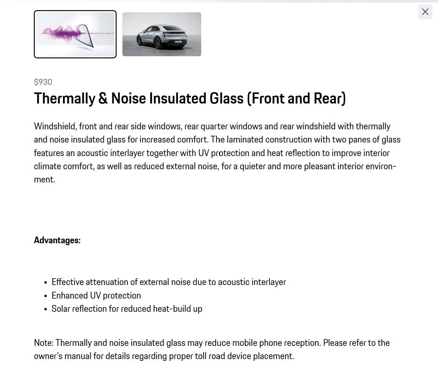 Macan EV Acoustically Laminated Privacy Glass Unavailable 1726500816927-ry