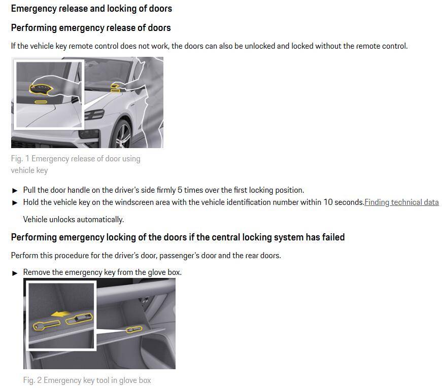 Electric Macan EV Reminder re frunk / hood / bonnet opening when washing car: high pressure water may open it 1736869934542-lu