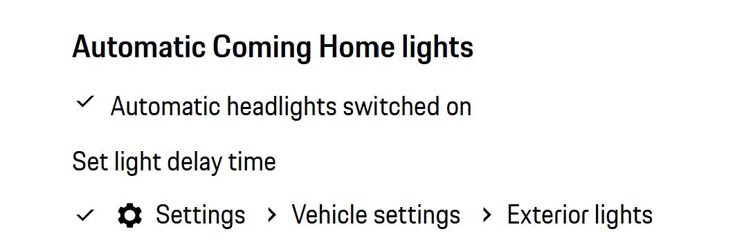 Electric Macan EV Is the “Coming/leaving home light function” standard on the Turbo? 1737077916025-24