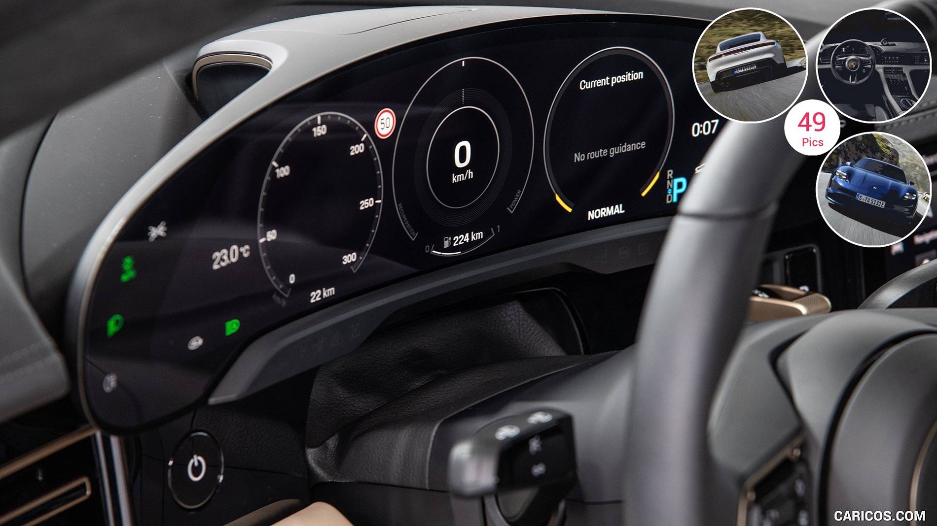 Macan EV First test drive discoveries: CarPlay support in HUD Heads-up Display (and more) 2020_porsche_taycan_44