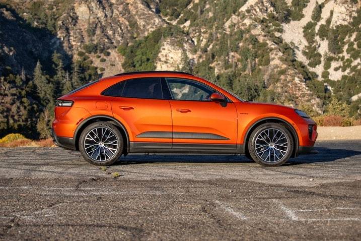 Electric Macan EV 2024 Macan 4 EV beats EPA range by 44 miles in real-world range test; 352 miles on single charge! - Edmunds Test Review 2024-Porsche-Macan-4-LT-08-profile-side-09302024-edmunds_717