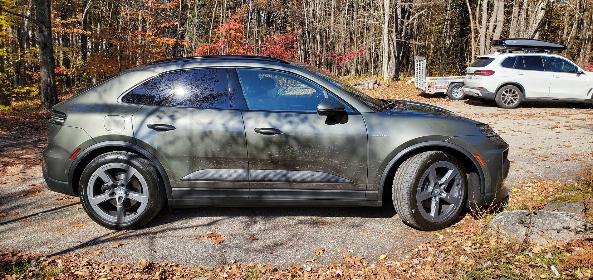 Electric Macan EV Build now at the dealership - few early pictures. 20241022_131133