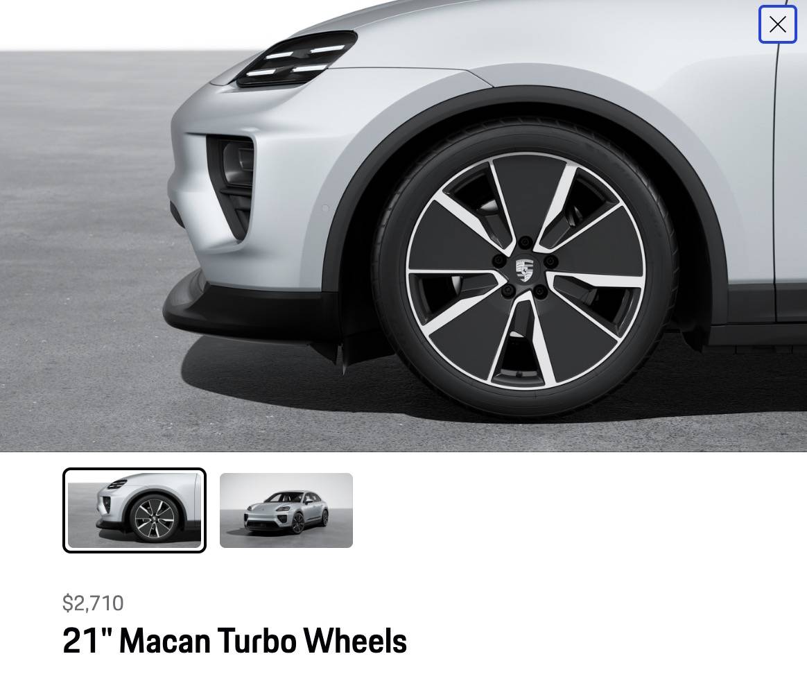 Electric Macan EV PAPAYA Macan EV Photos Thread 21%22 macan turbo wheels