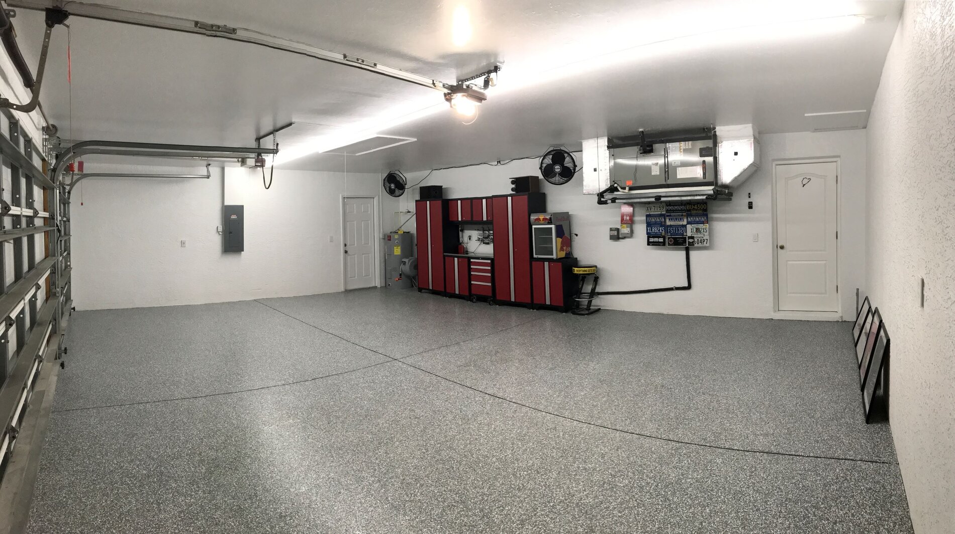 Electric Macan EV Garage Floor Coatings After (small).JPG