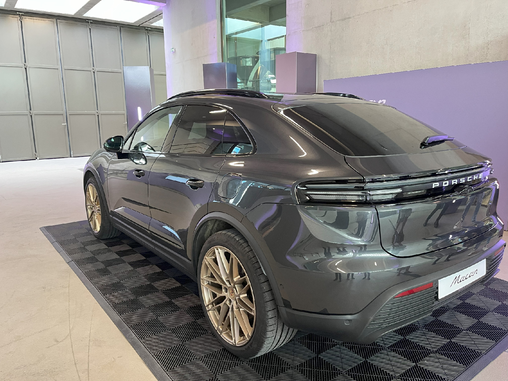 Macan EV My test drive of Macan EV Turbo (by Taycan owner) - review impressions Arriere