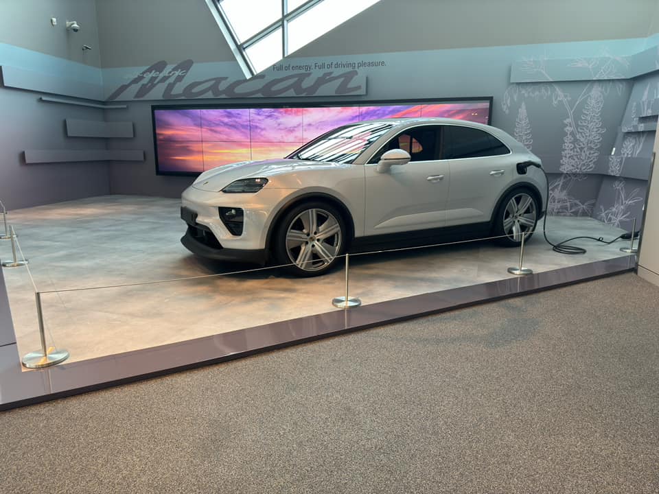 Electric Macan EV ICE GREY Macan EV Photos Thread electric macan ev ice grey