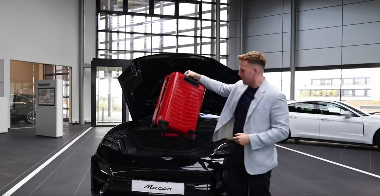 Electric Macan EV Macan 4S EV Detailed First Impressions frunk2