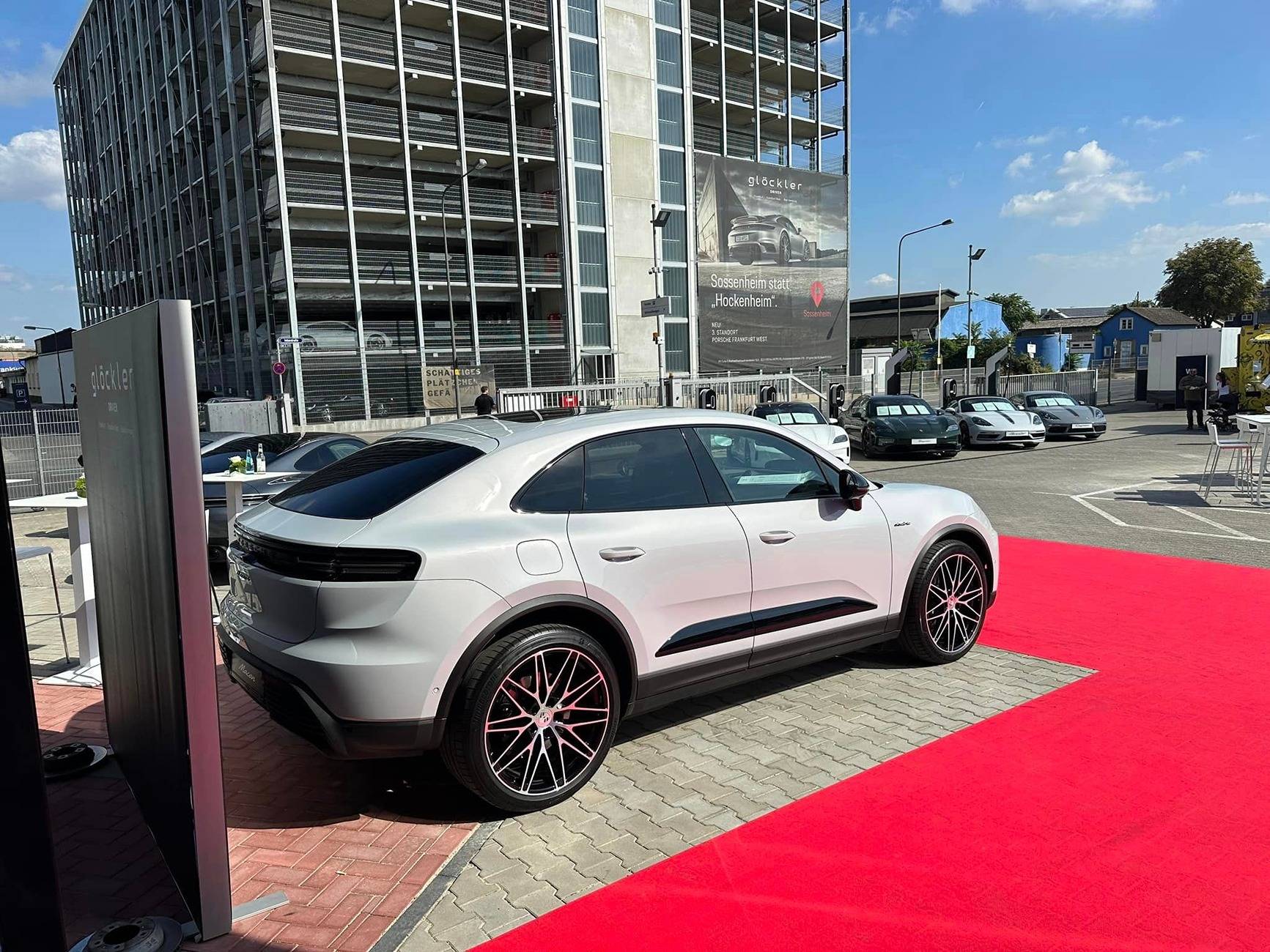 Electric Macan EV ICE GREY Macan EV Photos Thread Ice Grey Macan 4 EV Frankfurt dealer 3