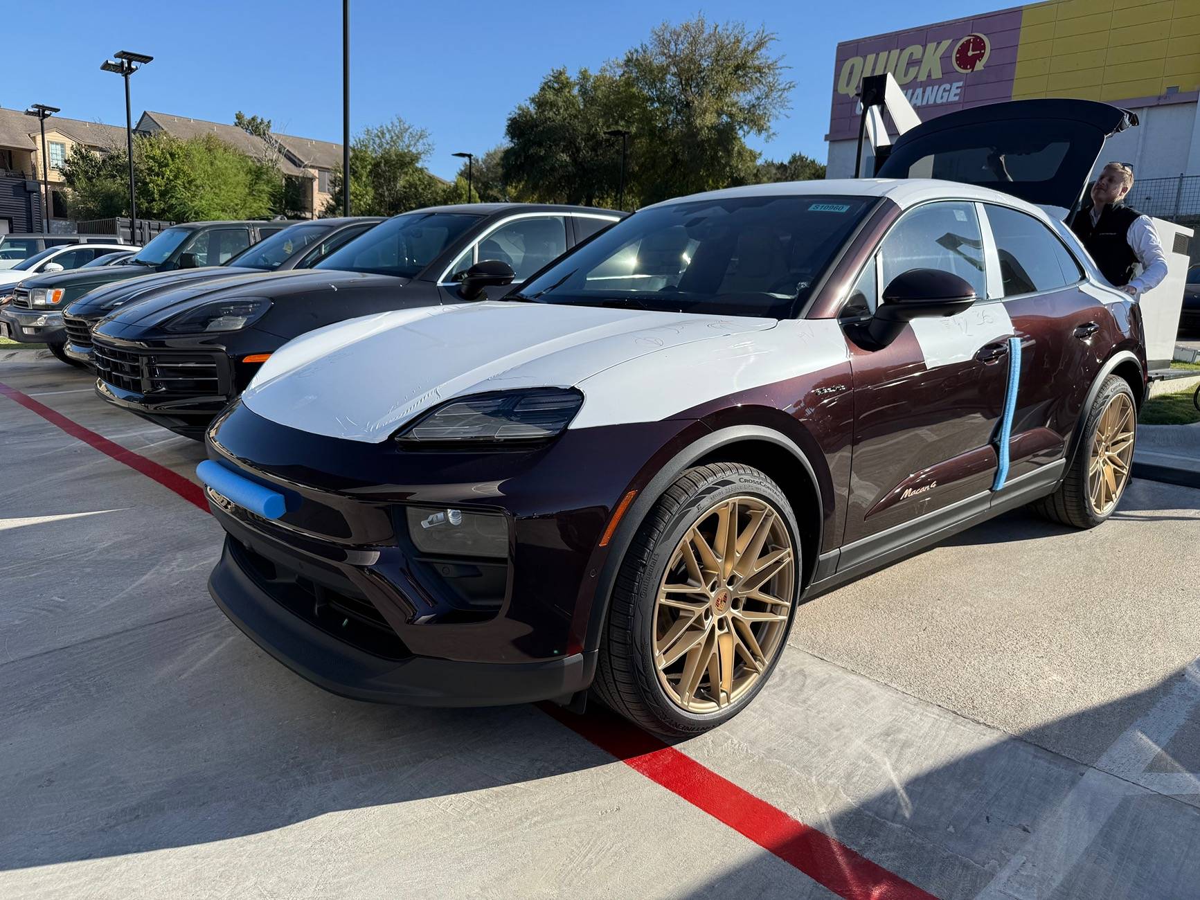 Electric Macan EV A peek at my Macan 4 and driving impressions of tester IMG_0112