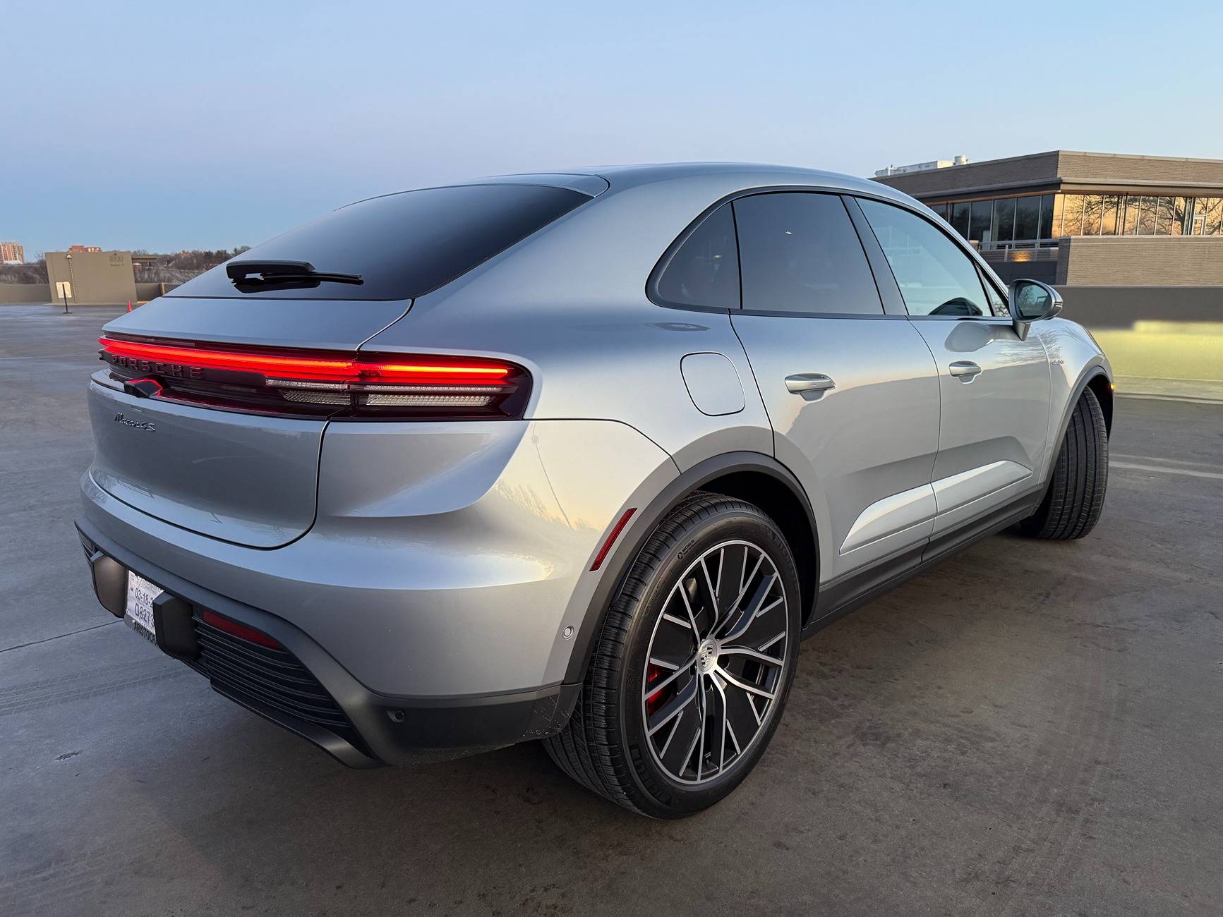 Electric Macan EV 4S Just Delivered! Dolomite Silver + Truffle Brown Interior IMG_0929