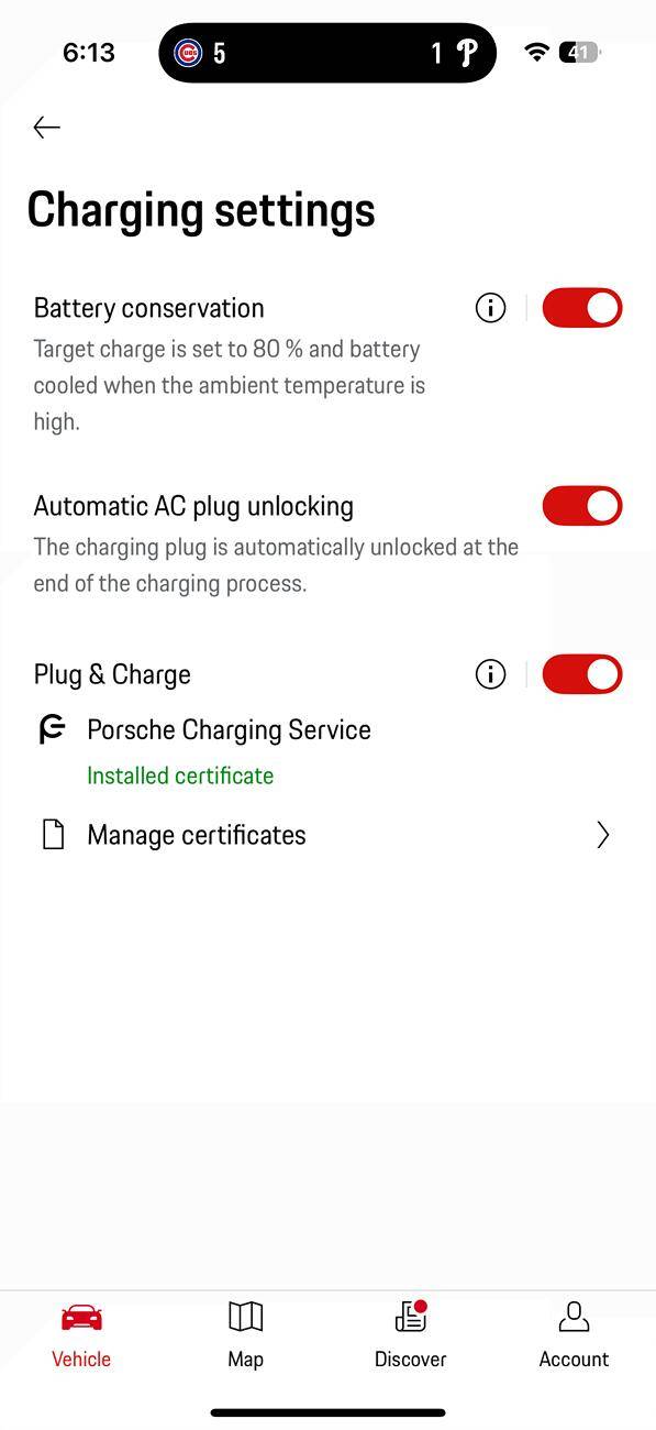 Macan EV Apple EV Route Planner & Plug & Charge IMG_0997