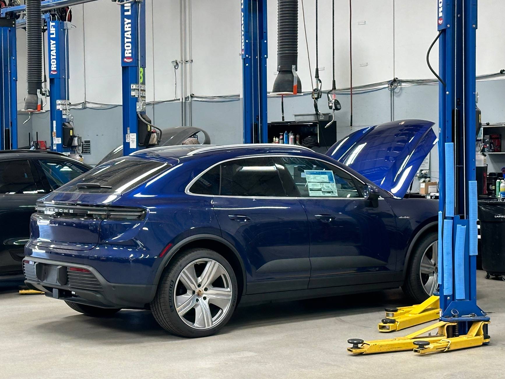 Macan EV New Macan 4 and Turbo EV delivery to local dealer (photos) IMG_2651