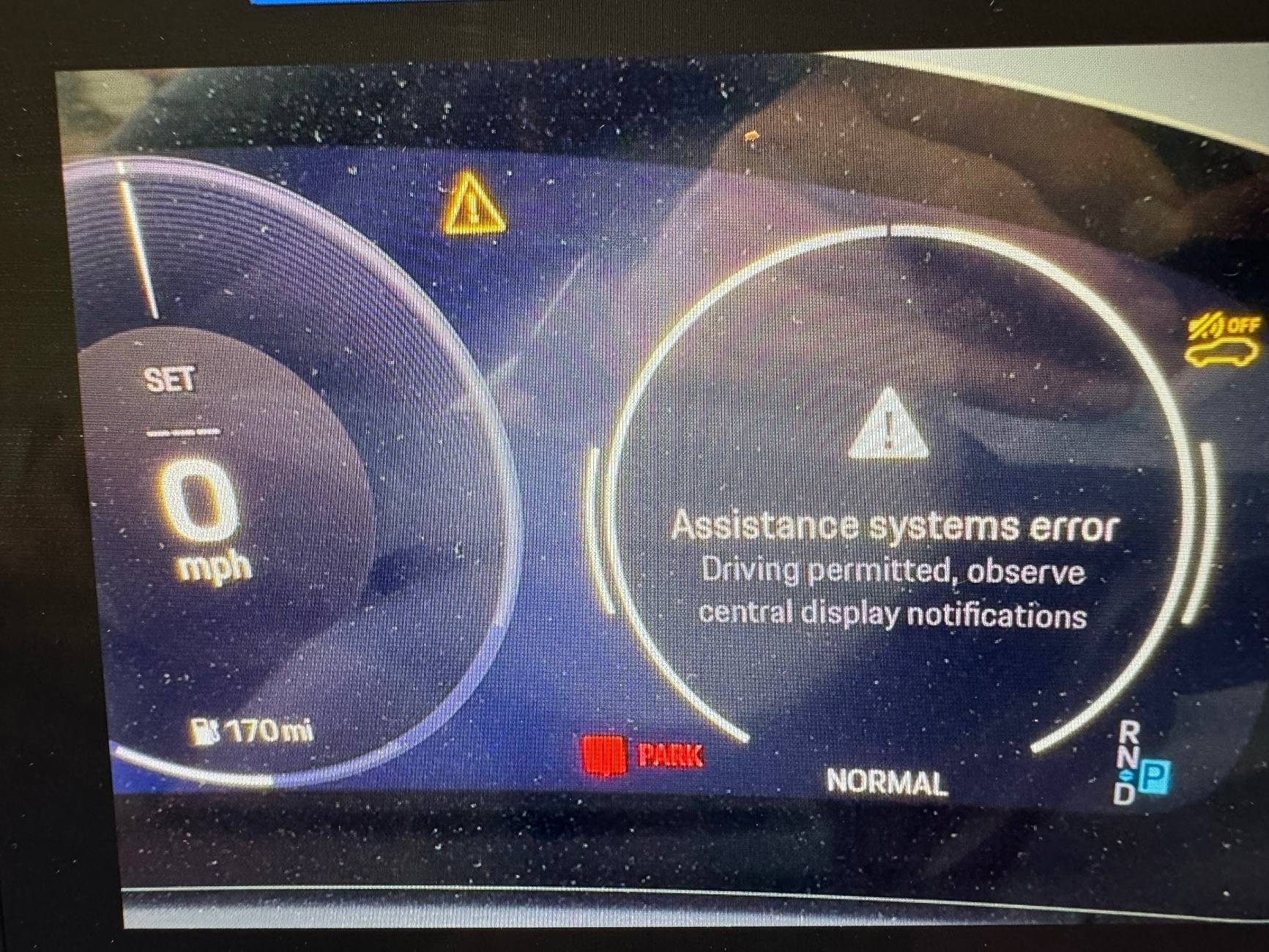 Electric Macan EV Trunk Emergency release error IMG_2953