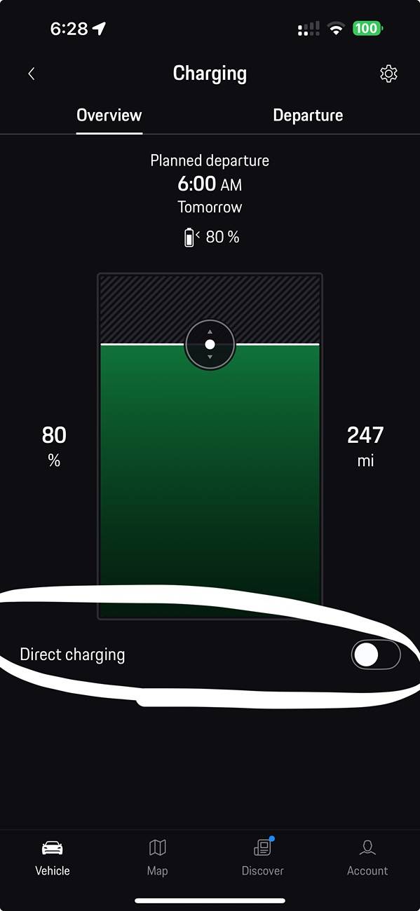 Electric Macan EV Car always starts charging immediately despite scheduled charging (car settings) IMG_3143