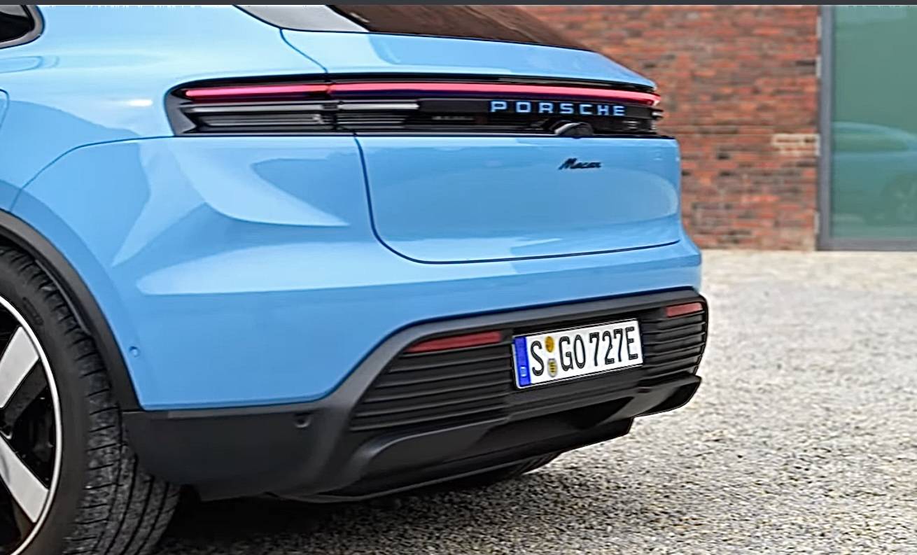 Electric Macan EV Porsche Taillight/Light Strip Lettering: 4Color Options IMG_3176