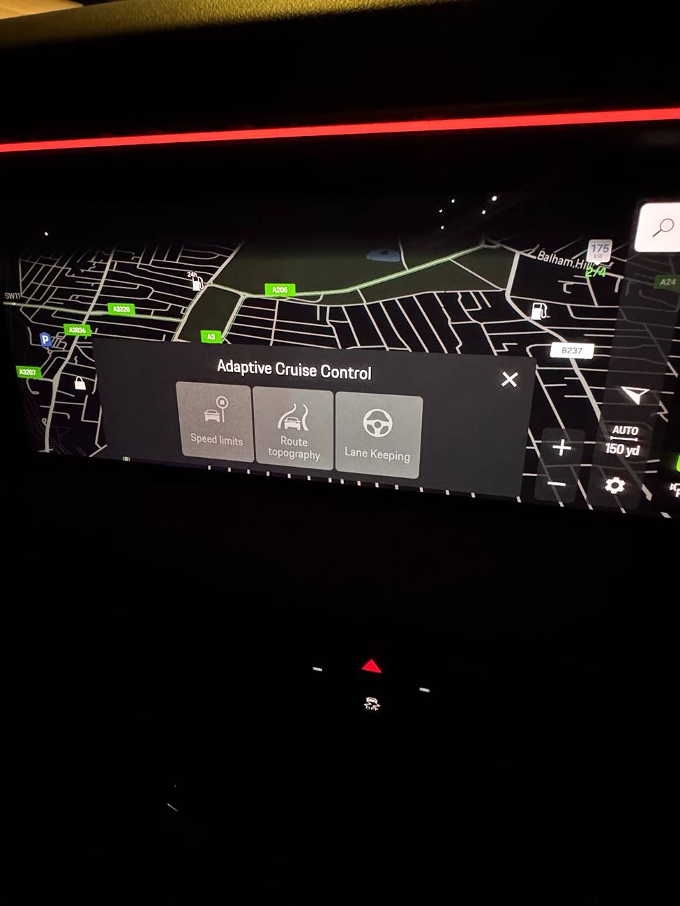 Electric Macan EV Assistance Systems Error - Speed Limit Display (warning message) IMG_3428