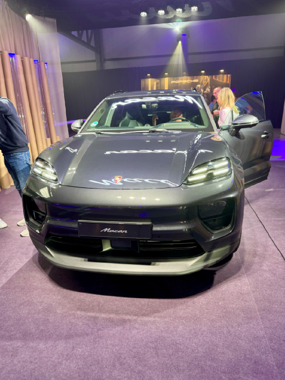 Electric Macan EV Macan EV Presentation in Rome -- Turbo and Macan EV 4 IMG_4059