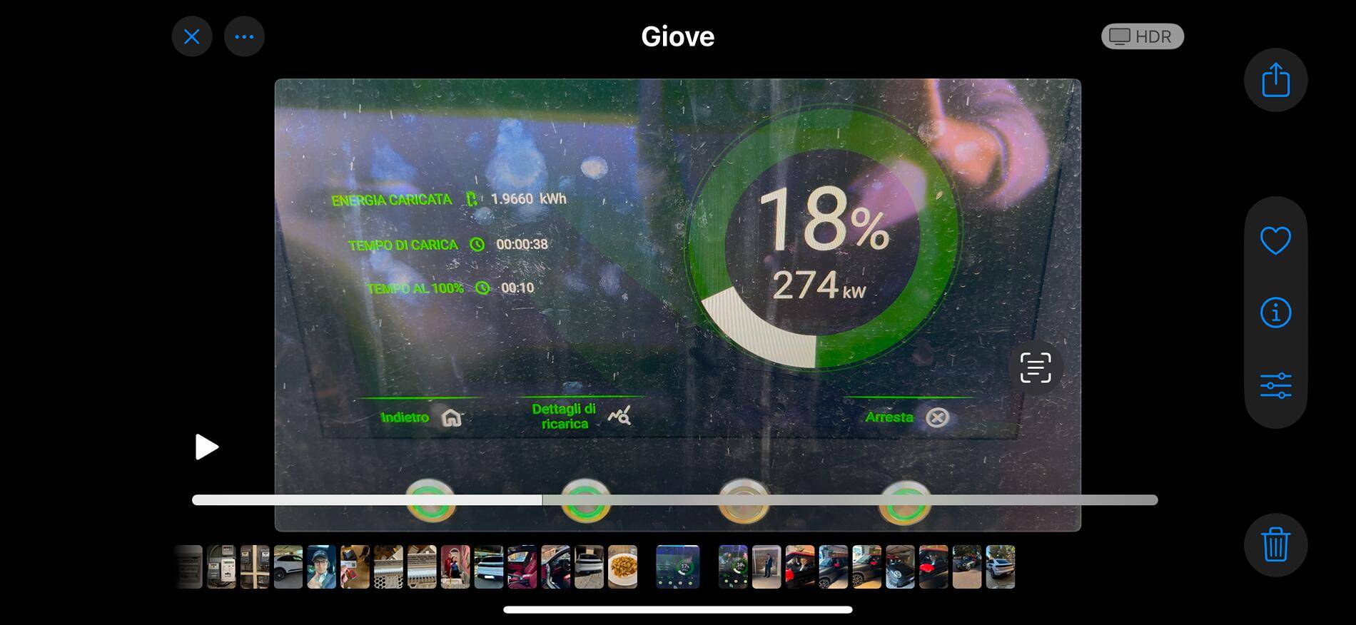 Electric Macan EV 300 kW Charging Curve achieved on Macan EV IMG_4198