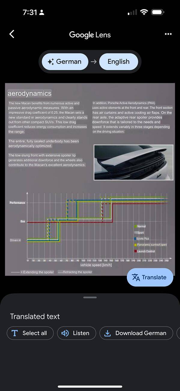 Electric Macan EV Spoiler confusing me IMG_4383