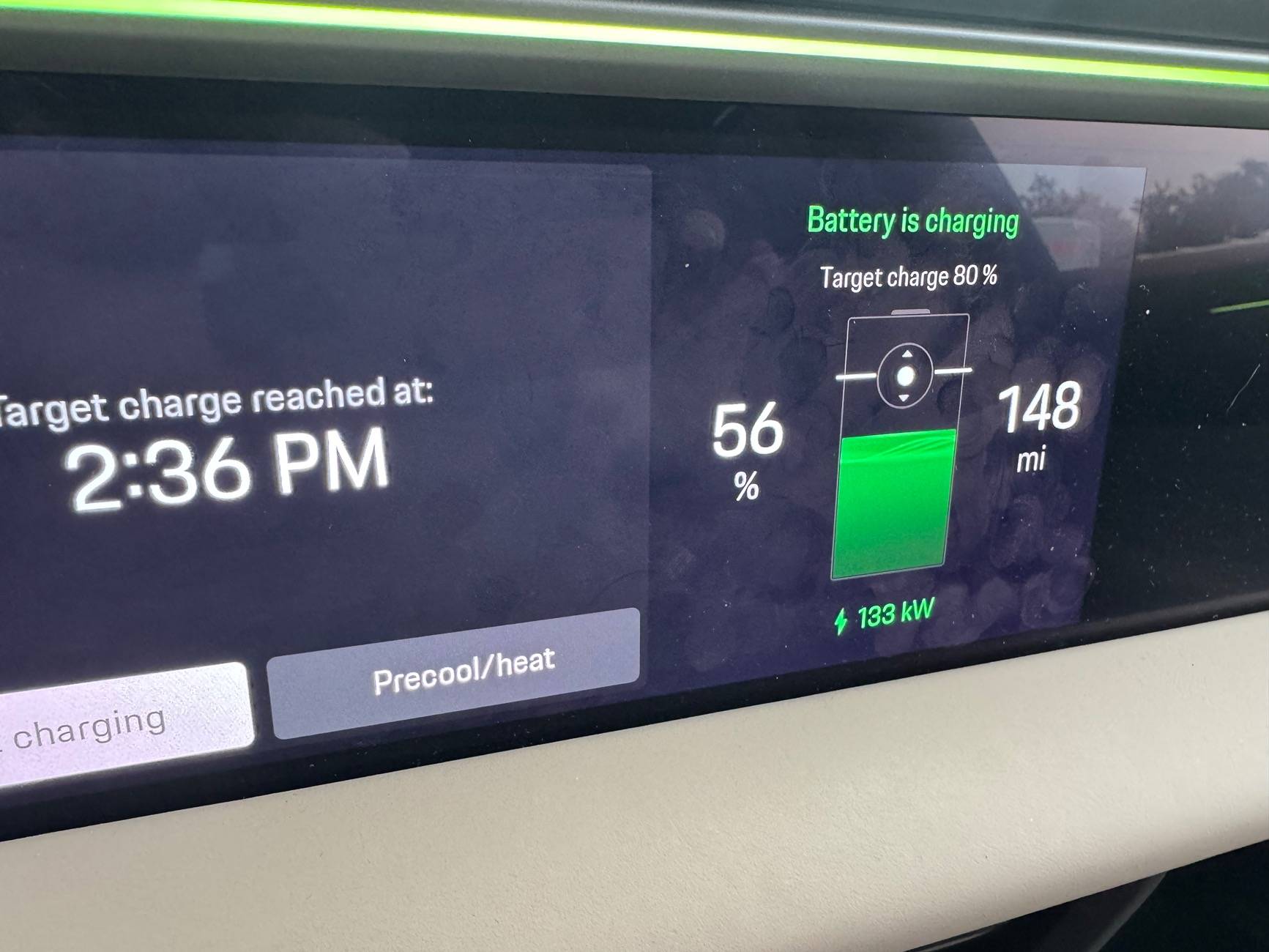 Electric Macan EV Report - North American Macan EV charging at Supercharger via MagicDock? IMG_4404