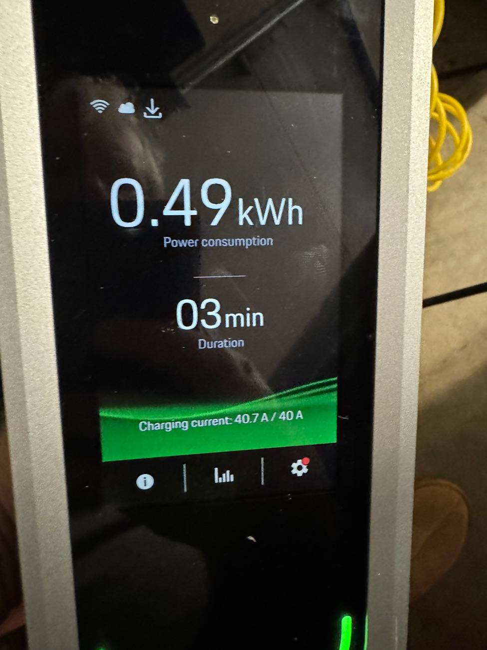 Electric Macan EV [North American] - Home / Residential charging update (using Tesla Universal Wall Charger) IMG_4406