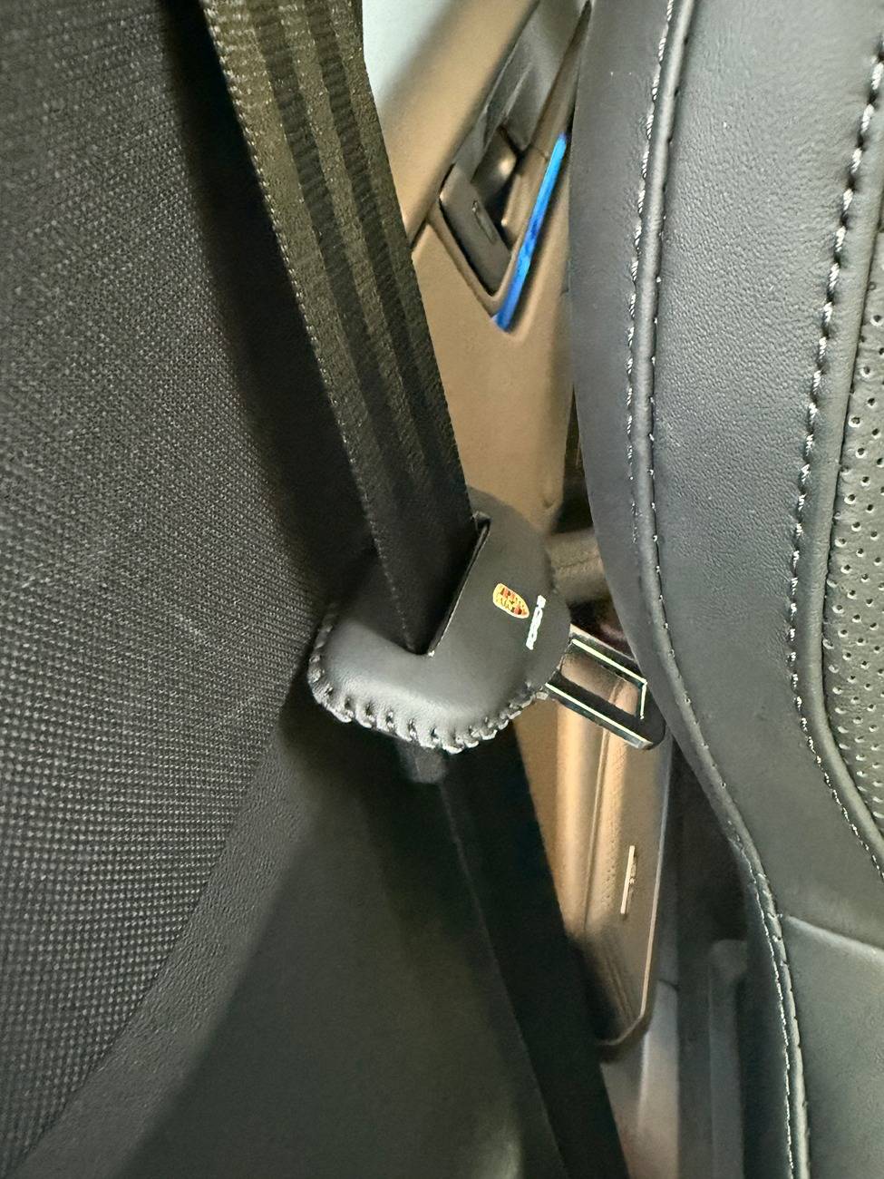 Electric Macan EV Seat belt hook cover (no more hook slamming against pillar) IMG_5287.JPG