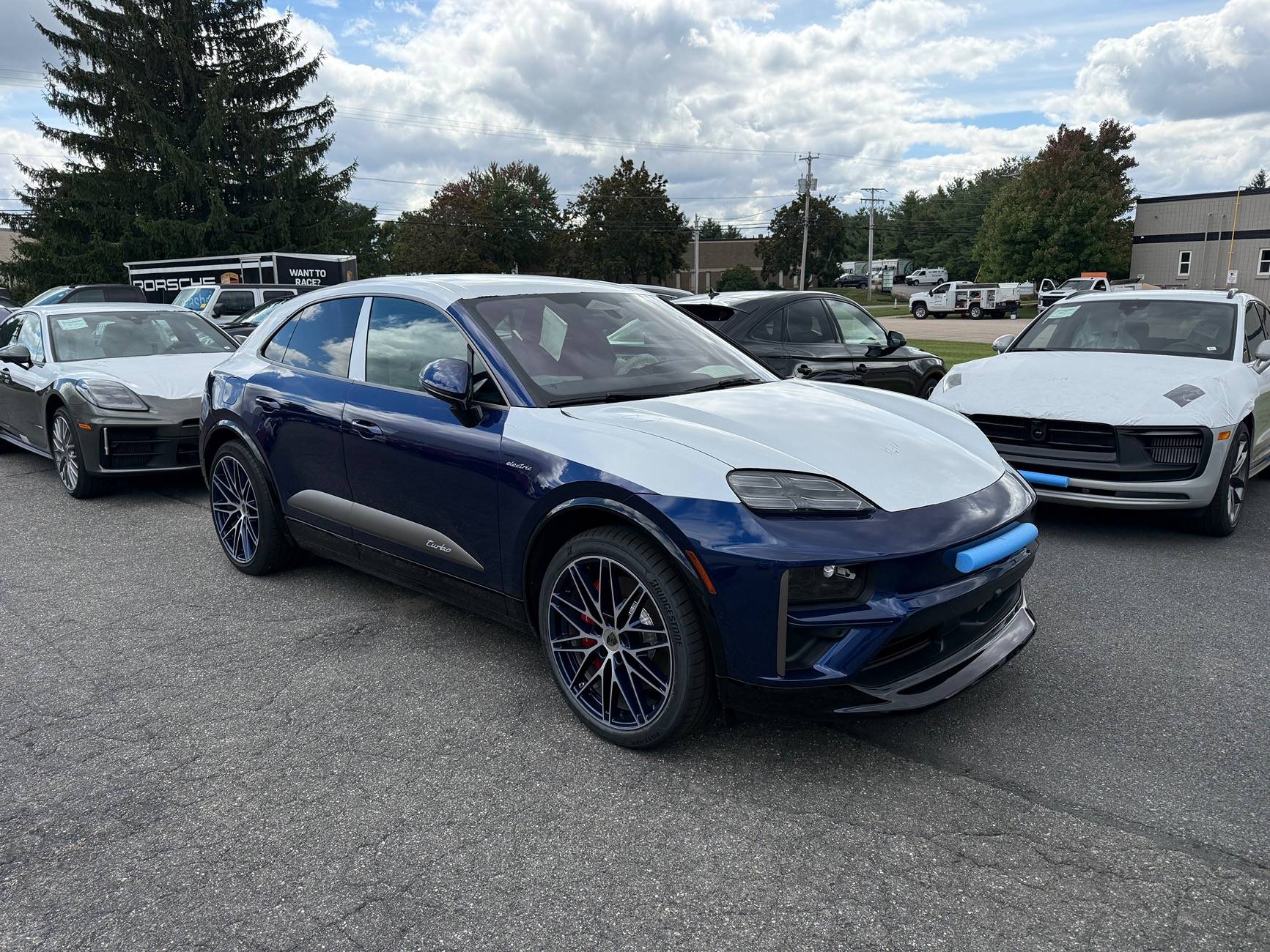 Electric Macan EV EV Turbo Delivered to Dealer Finally (Rhode Island)! IMG_5366