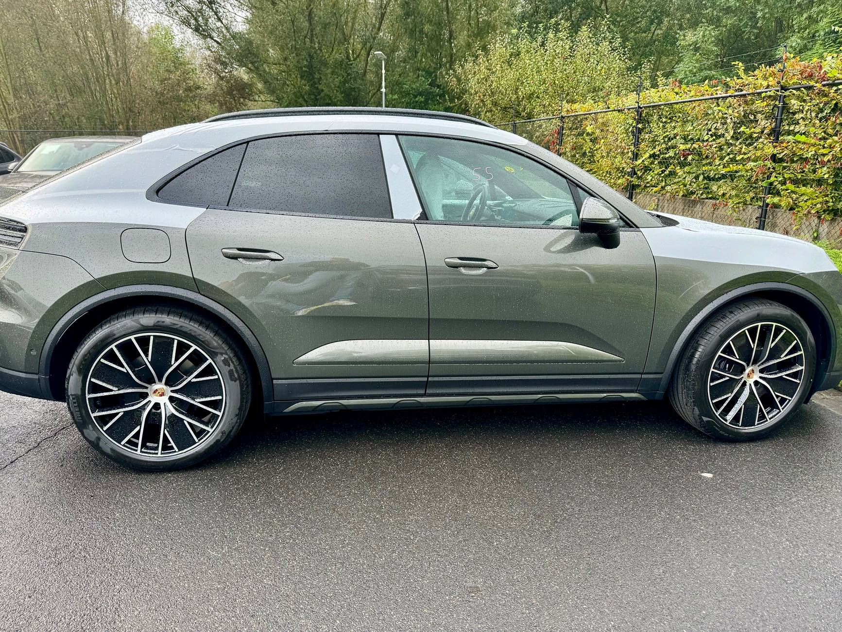 Macan EV New Macan 4 and Turbo EV delivery to local dealer (photos) IMG_5941