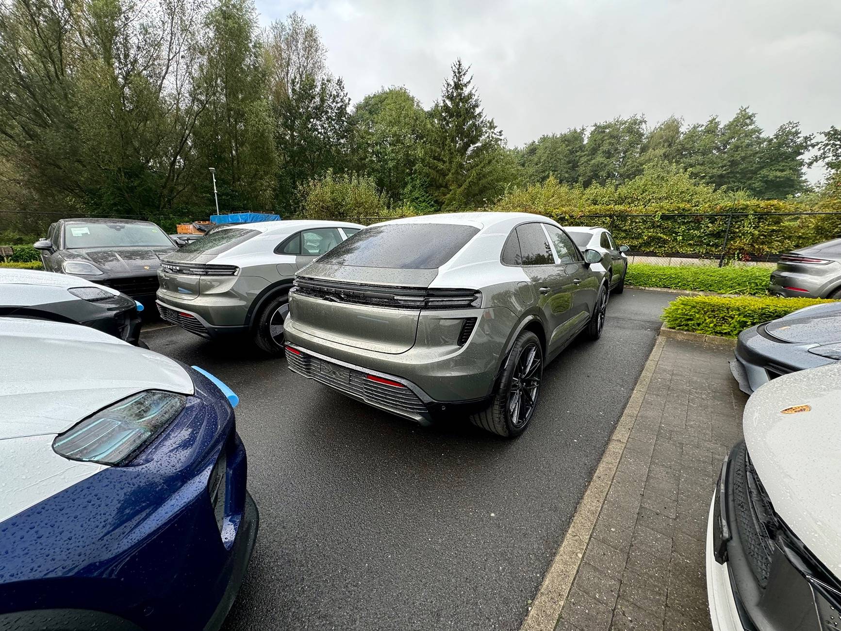 Macan EV New Macan 4 and Turbo EV delivery to local dealer (photos) IMG_5946