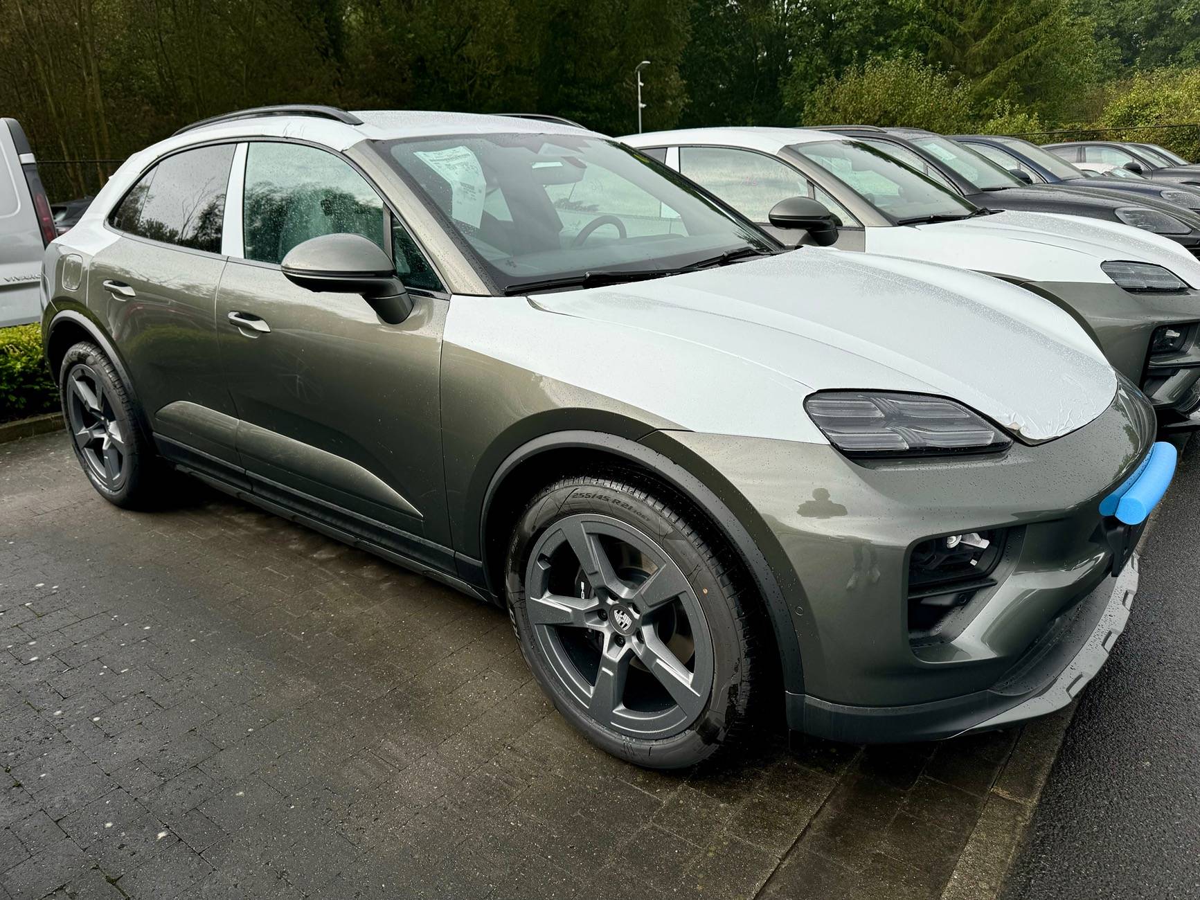 Macan EV New Macan 4 and Turbo EV delivery to local dealer (photos) IMG_5948