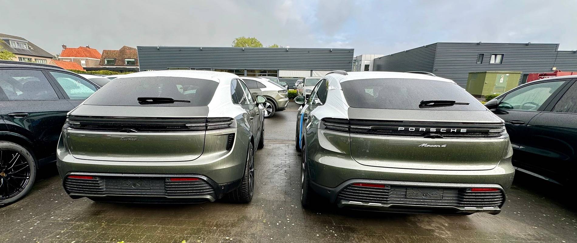 Macan EV New Macan 4 and Turbo EV delivery to local dealer (photos) IMG_5949