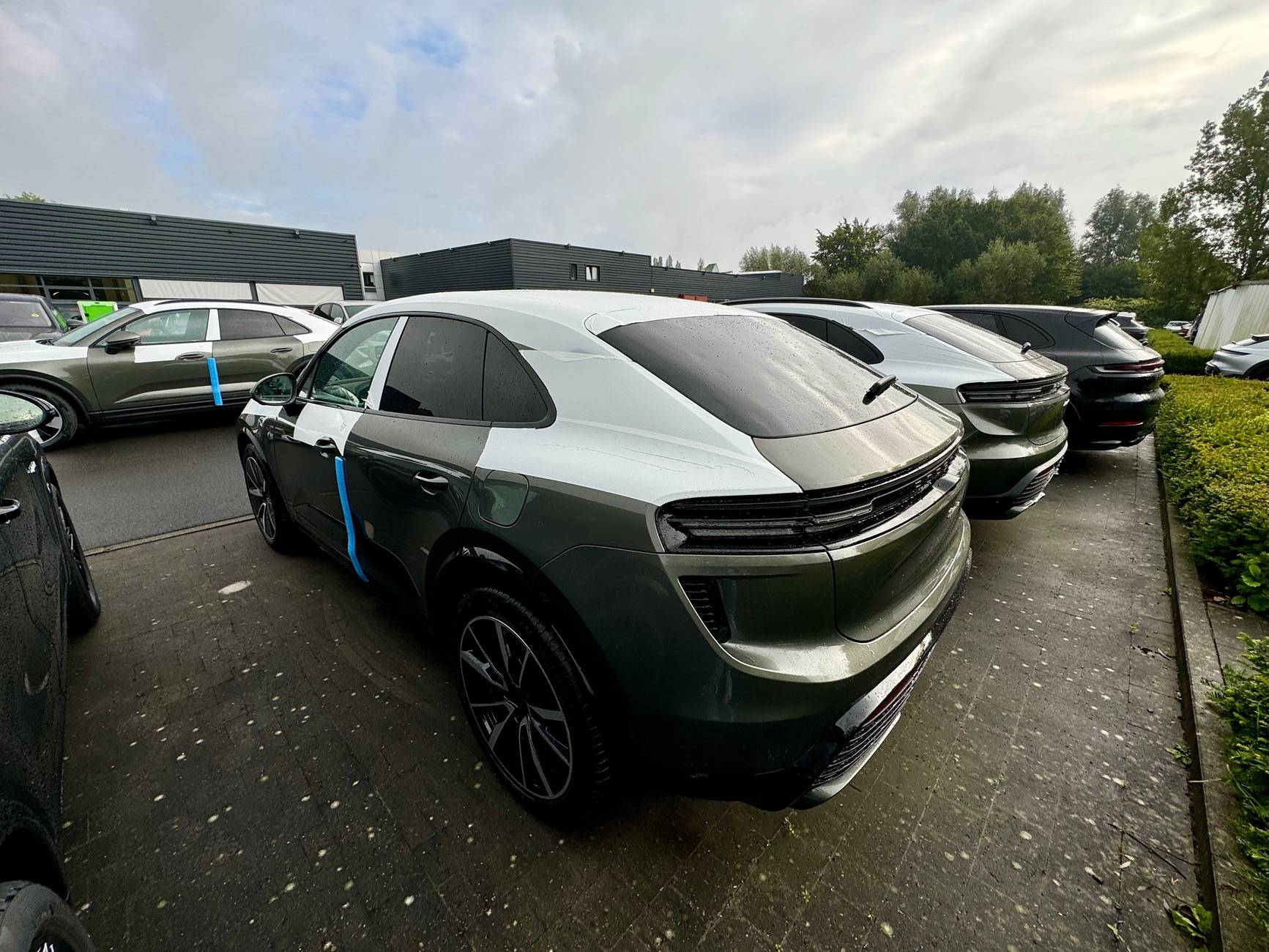 Macan EV New Macan 4 and Turbo EV delivery to local dealer (photos) IMG_5950