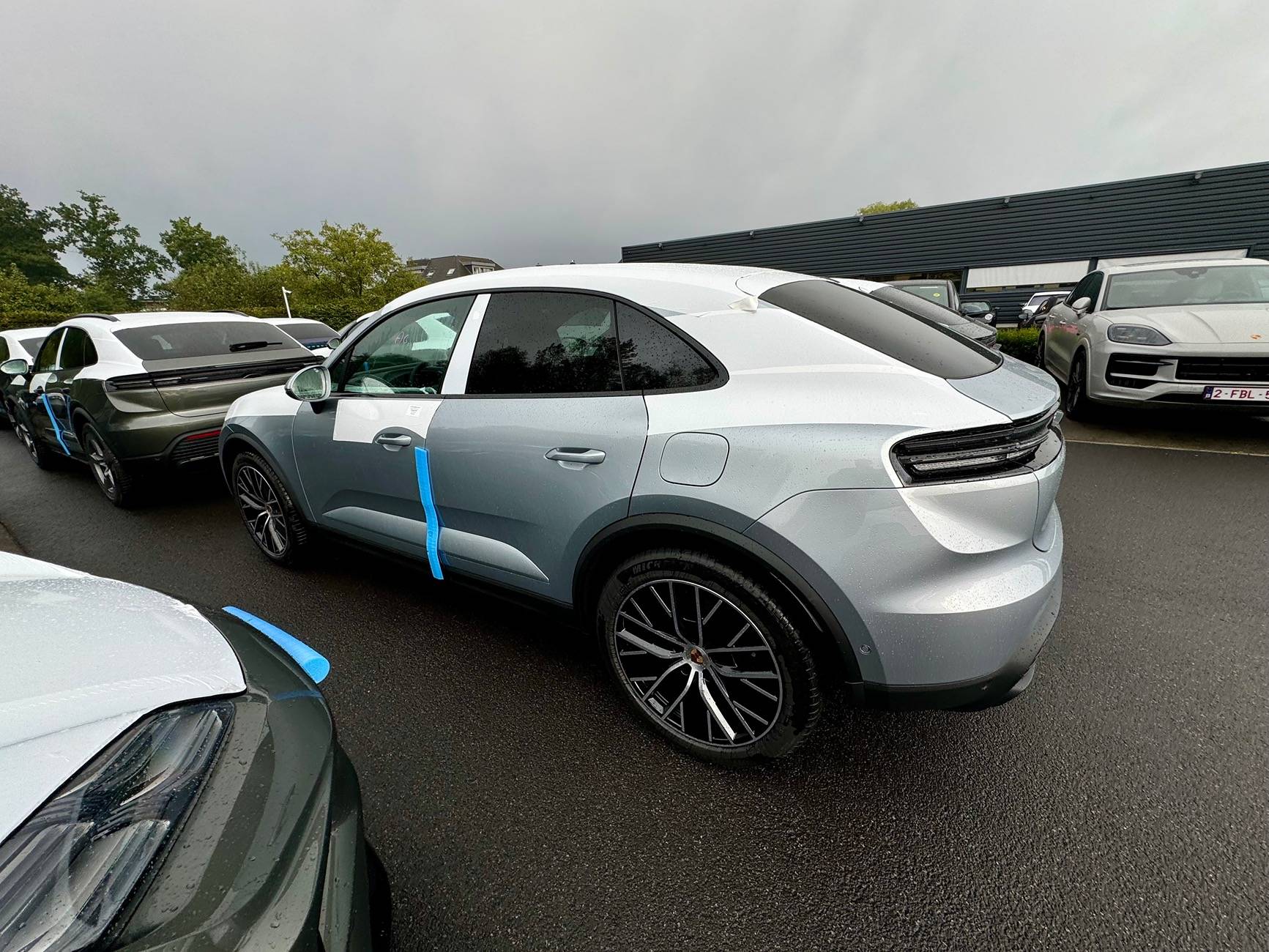 Macan EV New Macan 4 and Turbo EV delivery to local dealer (photos) IMG_5956