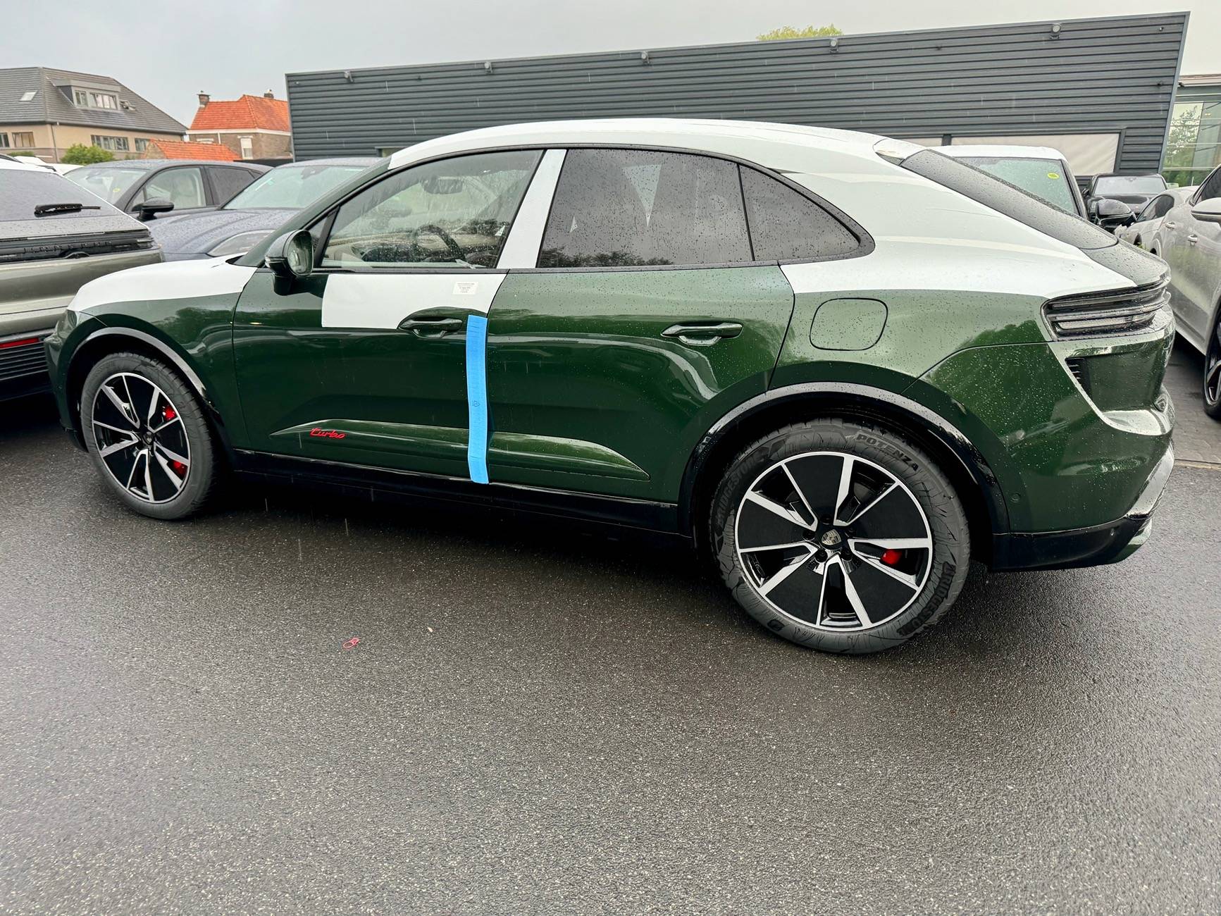 Macan EV New Macan 4 and Turbo EV delivery to local dealer (photos) IMG_5959