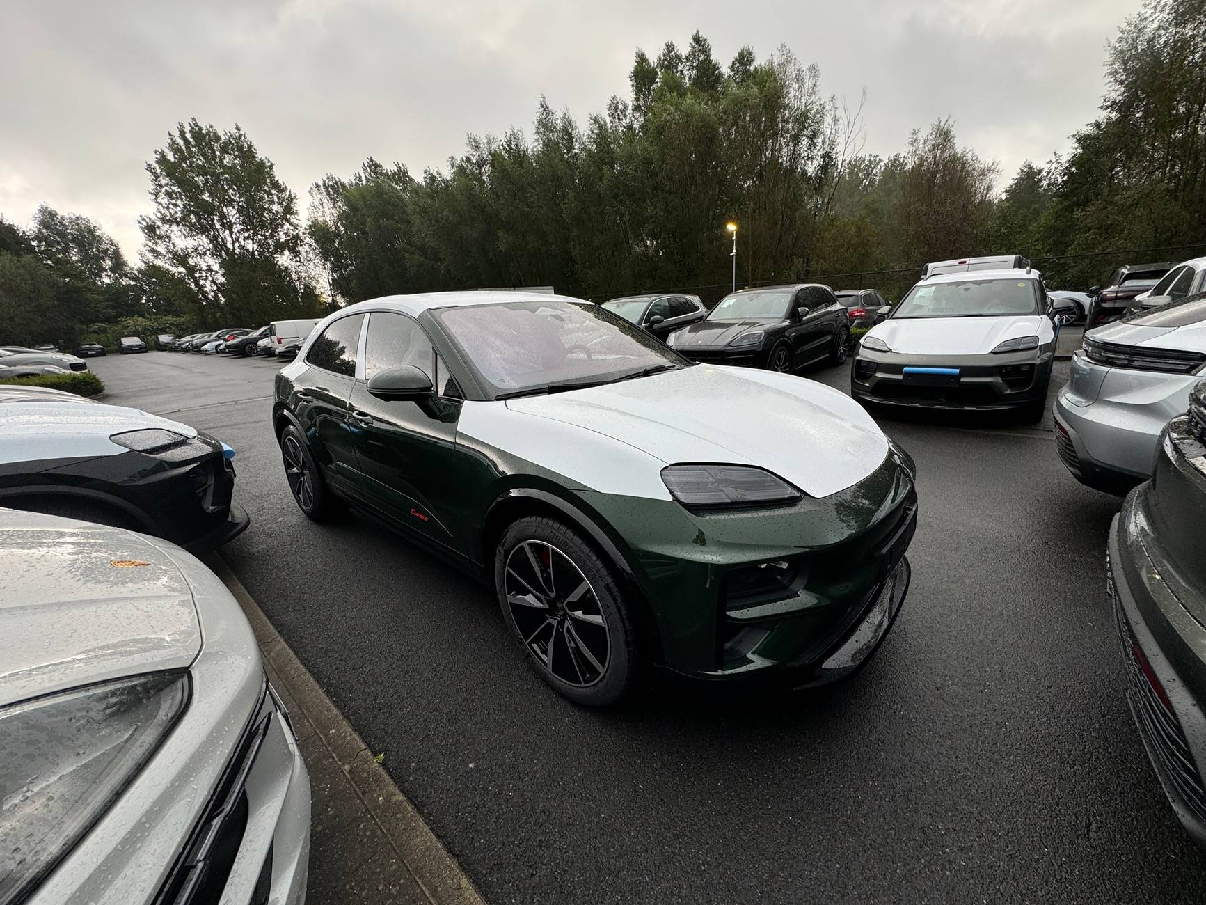 Macan EV New Macan 4 and Turbo EV delivery to local dealer (photos) IMG_5967