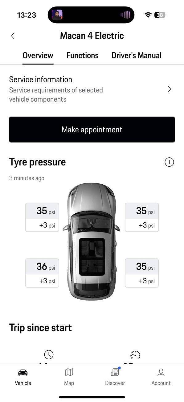 Electric Macan EV Tyre pressure - what are you running and why? IMG_6302