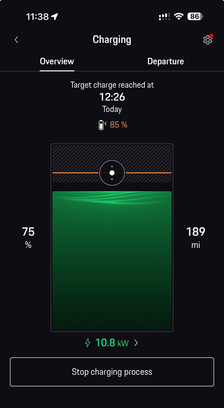 Electric Macan EV [North American] - Macan does NOT support 11 kW charging??? Home / Residential charging update (using Tesla Universal Wall Charger) IMG_6339