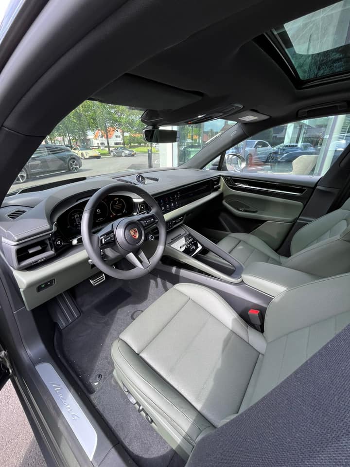 Macan EV Macan Electric EV delivered to Netherlands dealer macan electric ev netherlands dealer interior