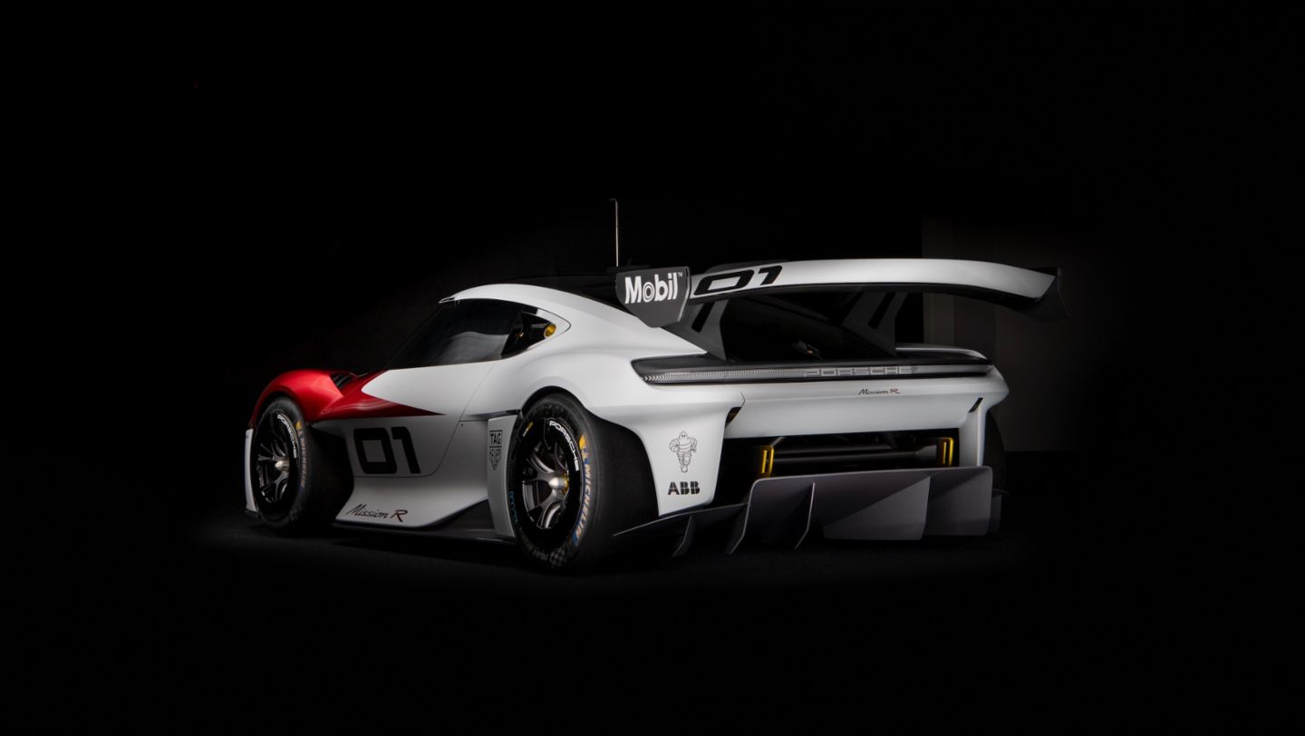 Porsche unveils 600-hp electric sports car concept