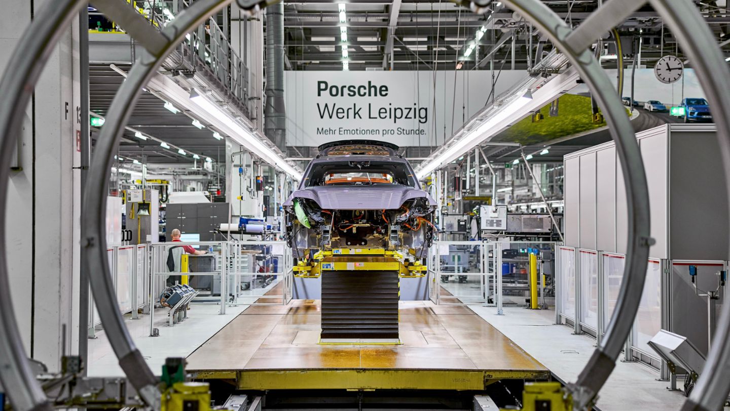 Macan EV Start of Macan EV production at Leipzig Factory Montage___berblick