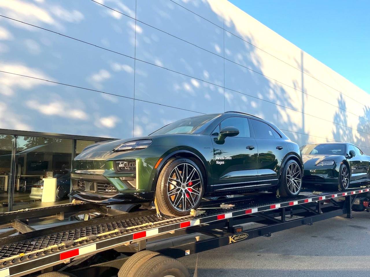 Macan EV OAK GREEN Macan EV Photos Thread oak green macan ev turbo