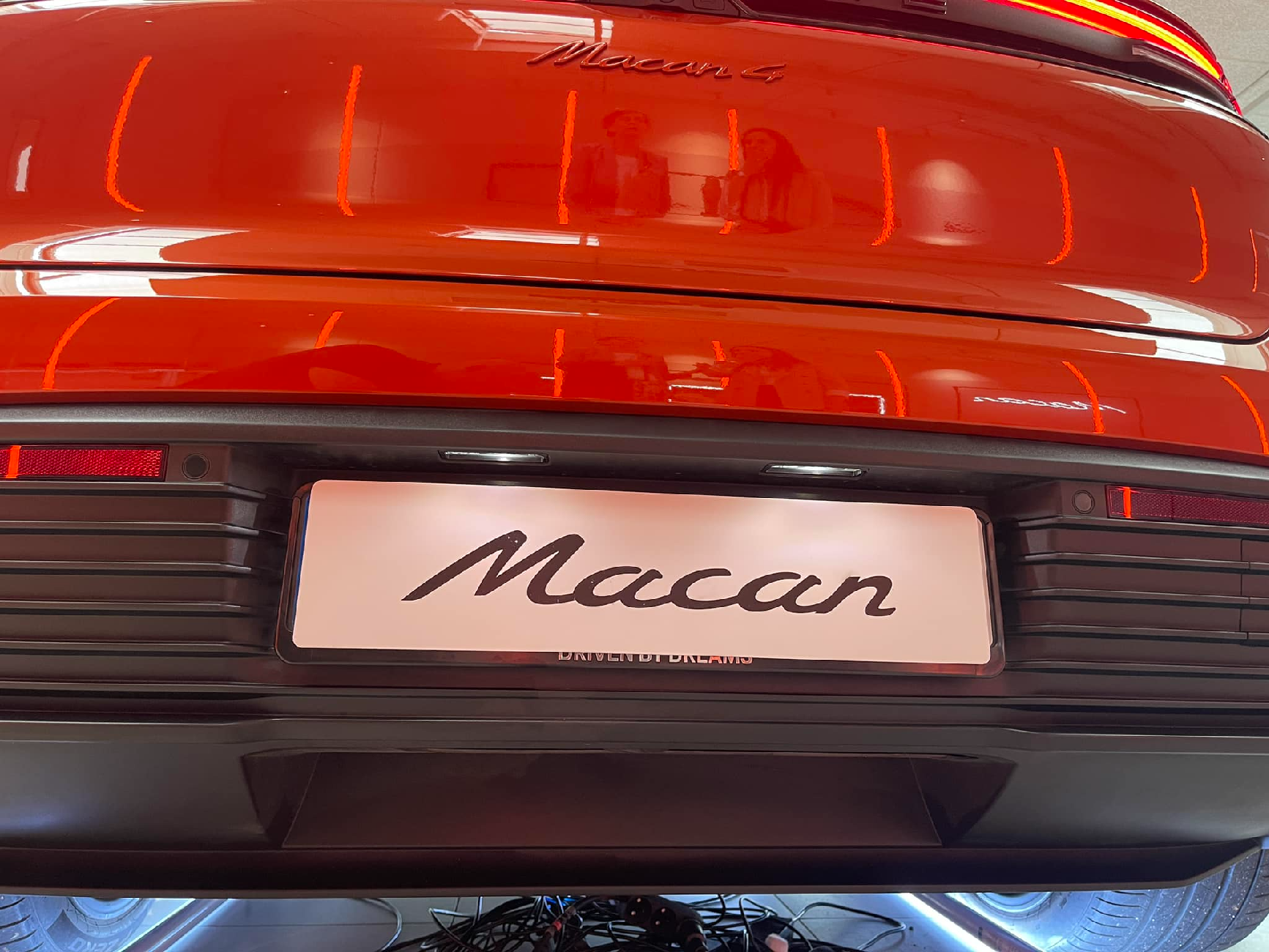 Electric Macan EV PAPAYA Macan EV Photos Thread Papaya color electric Macan EV 3