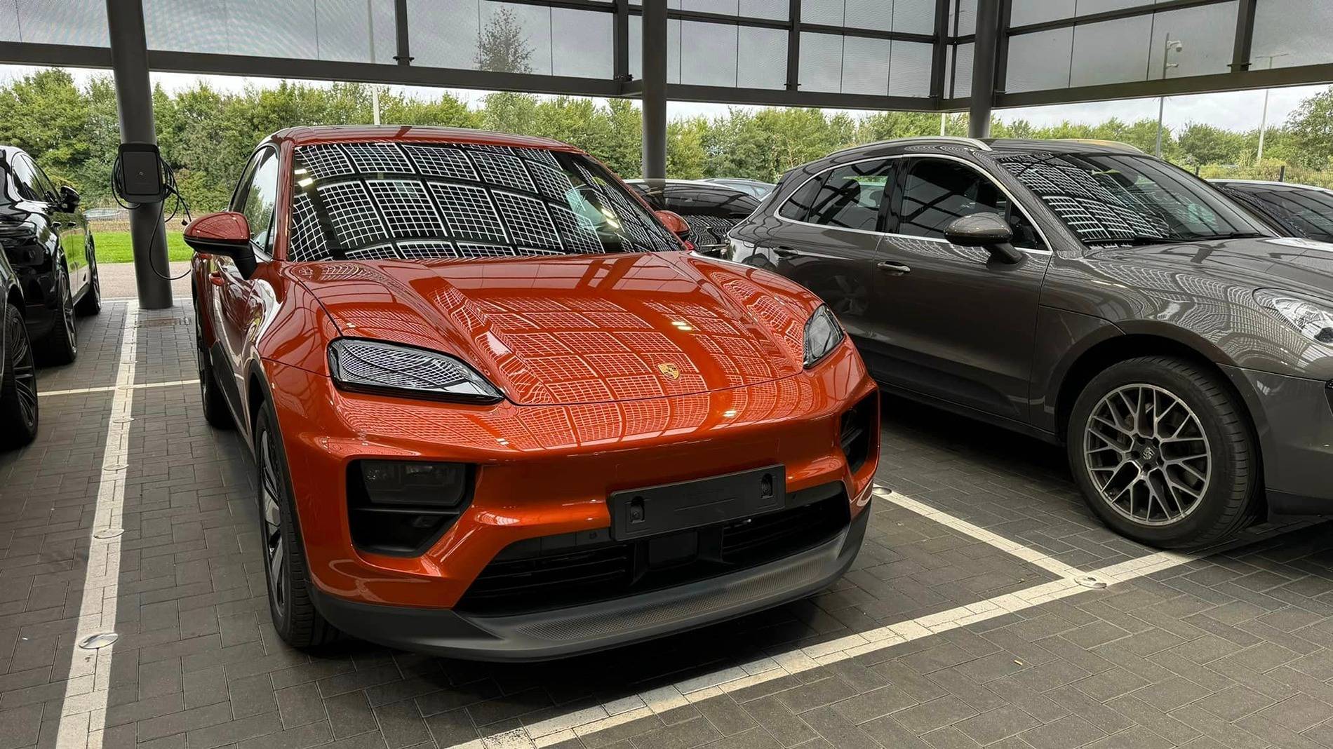 Electric Macan EV PAPAYA Macan EV Photos Thread papaya macan 4 ev 1