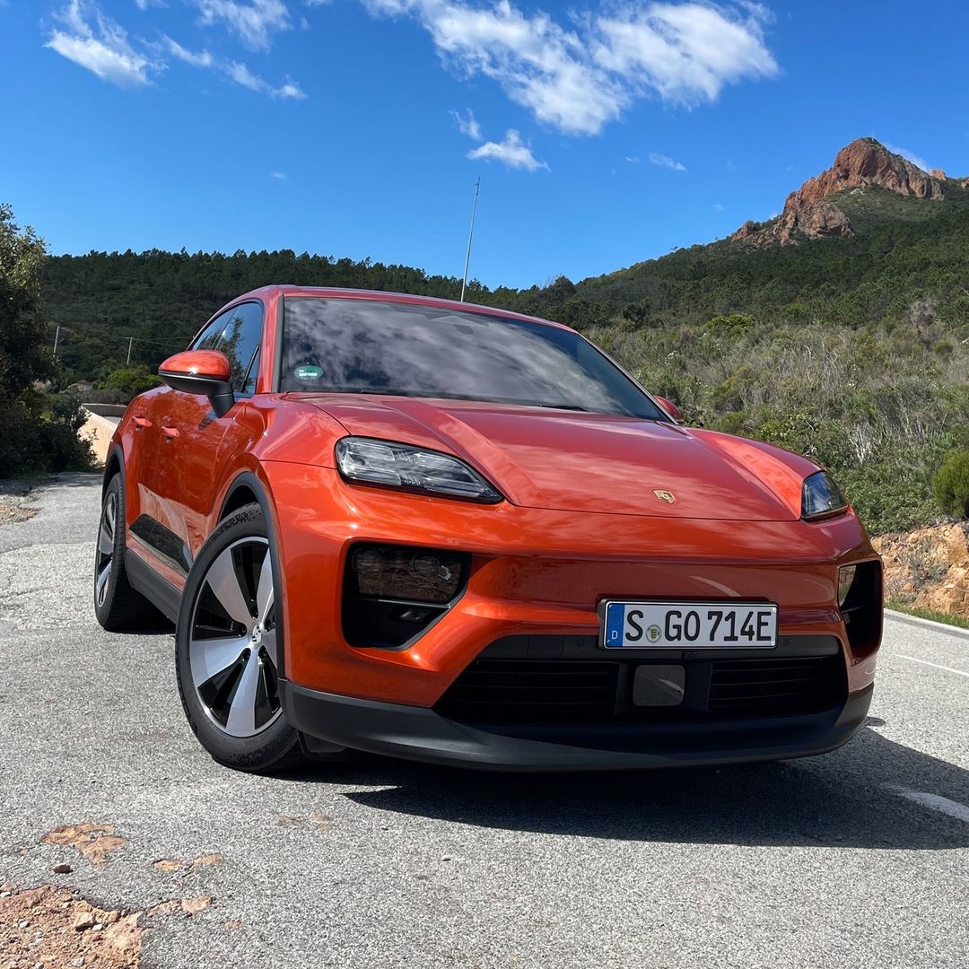 Electric Macan EV PAPAYA Macan EV Photos Thread Papaya Macan EV Electric