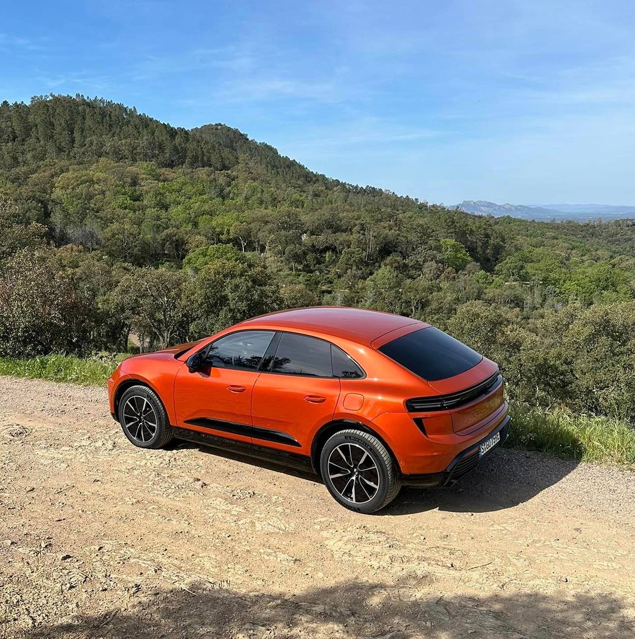 Electric Macan EV PAPAYA Macan EV Photos Thread Papaya Macan Turbo EV delivered 4