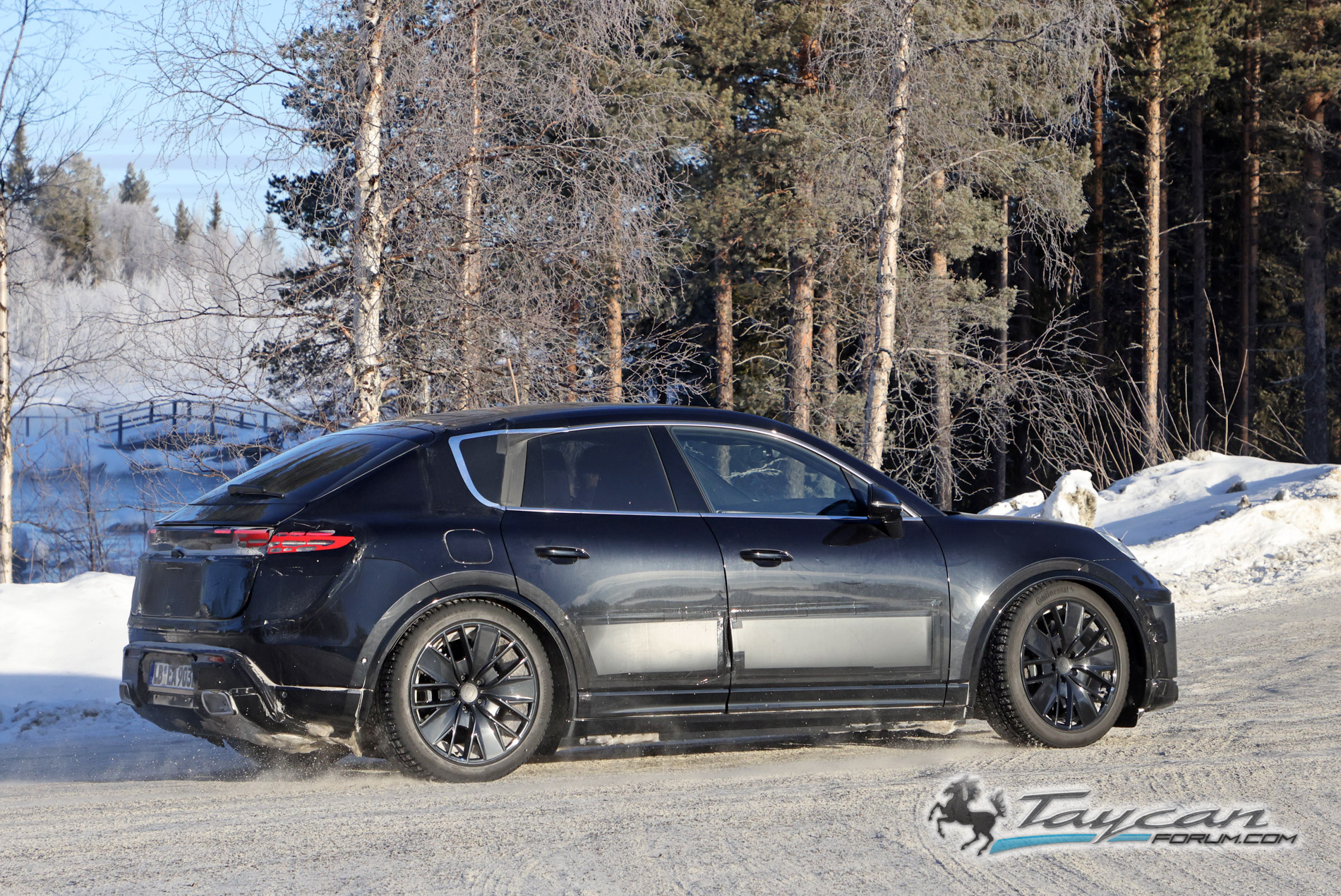 Electric Macan EV Macan EV Interior Spied Uncovered! + Latest Cold Climate Testing Photos Porsche Macan 15