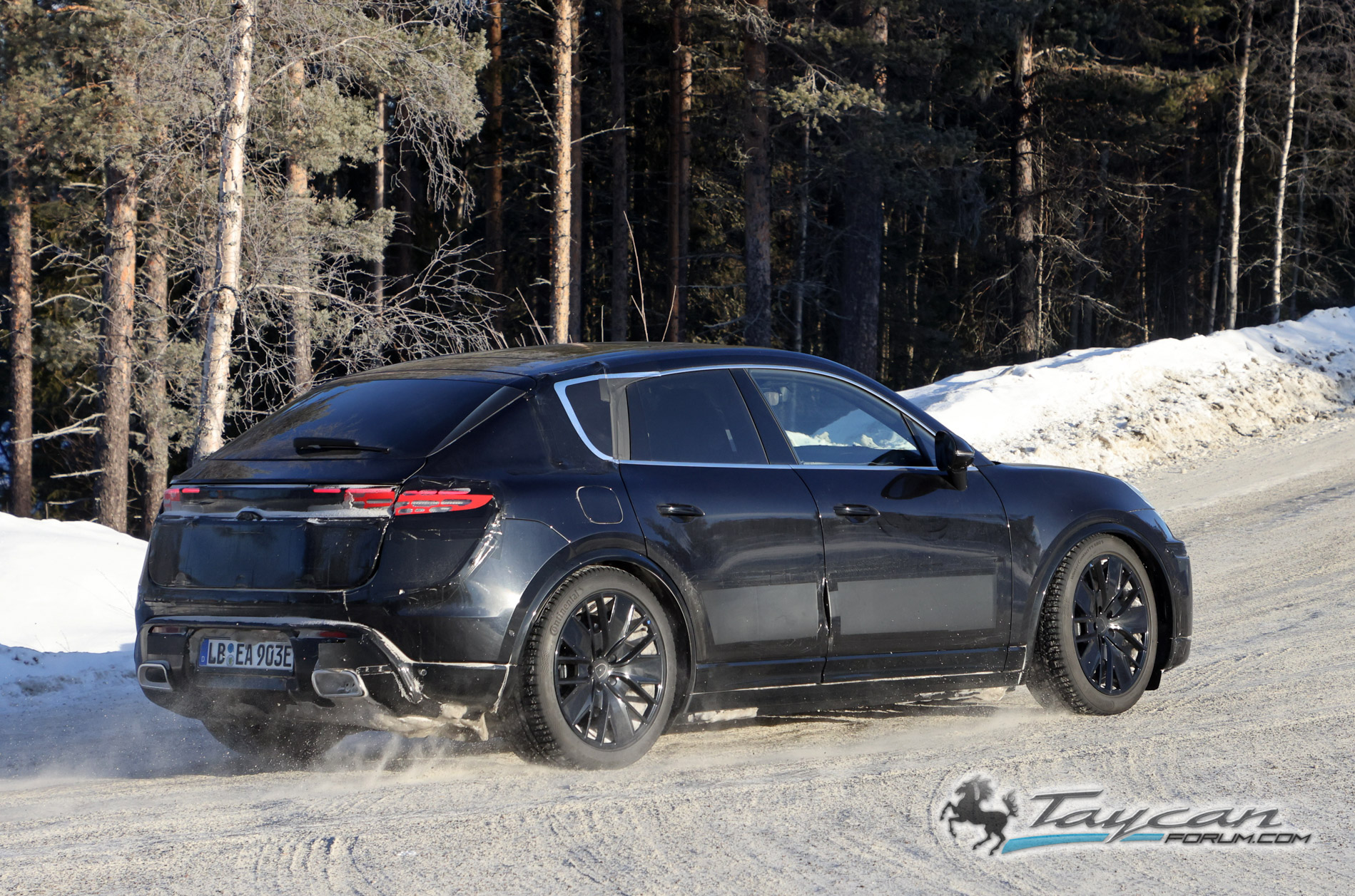 Electric Macan EV Macan EV Interior Spied Uncovered! + Latest Cold Climate Testing Photos Porsche Macan 16