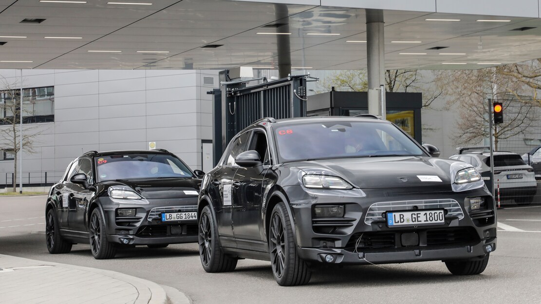 Electric Macan EV First official Macan BEV photos Porsche-Macan-BEV-Prototype-6