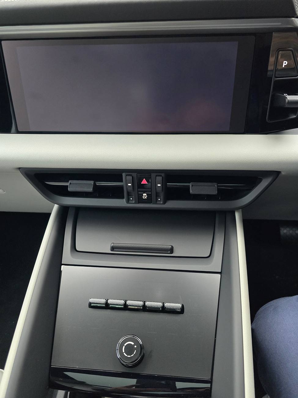 Electric Macan EV Piano black climate control: how will you protect it? screen protect 1